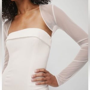 Reformation lark bridal shrug (currently SOLD OUT, new with tags)